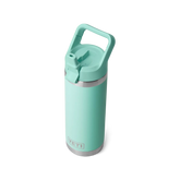 Rambler 18oz Straw Bottle Seafoam